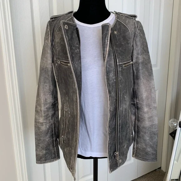 Isabel Marant Etoile Leather Jacket - Picture 2 of 6